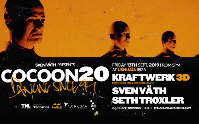 SETH TROXLER REVEALED AS THE FINAL ACT TO COMPLETE COCOON20 KRAFTWERK 3D SHOW AT USHUAÏA IBIZA