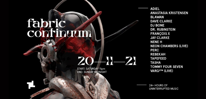Continuum – Fabric Brings Back 24hr+ Party With New Event Series