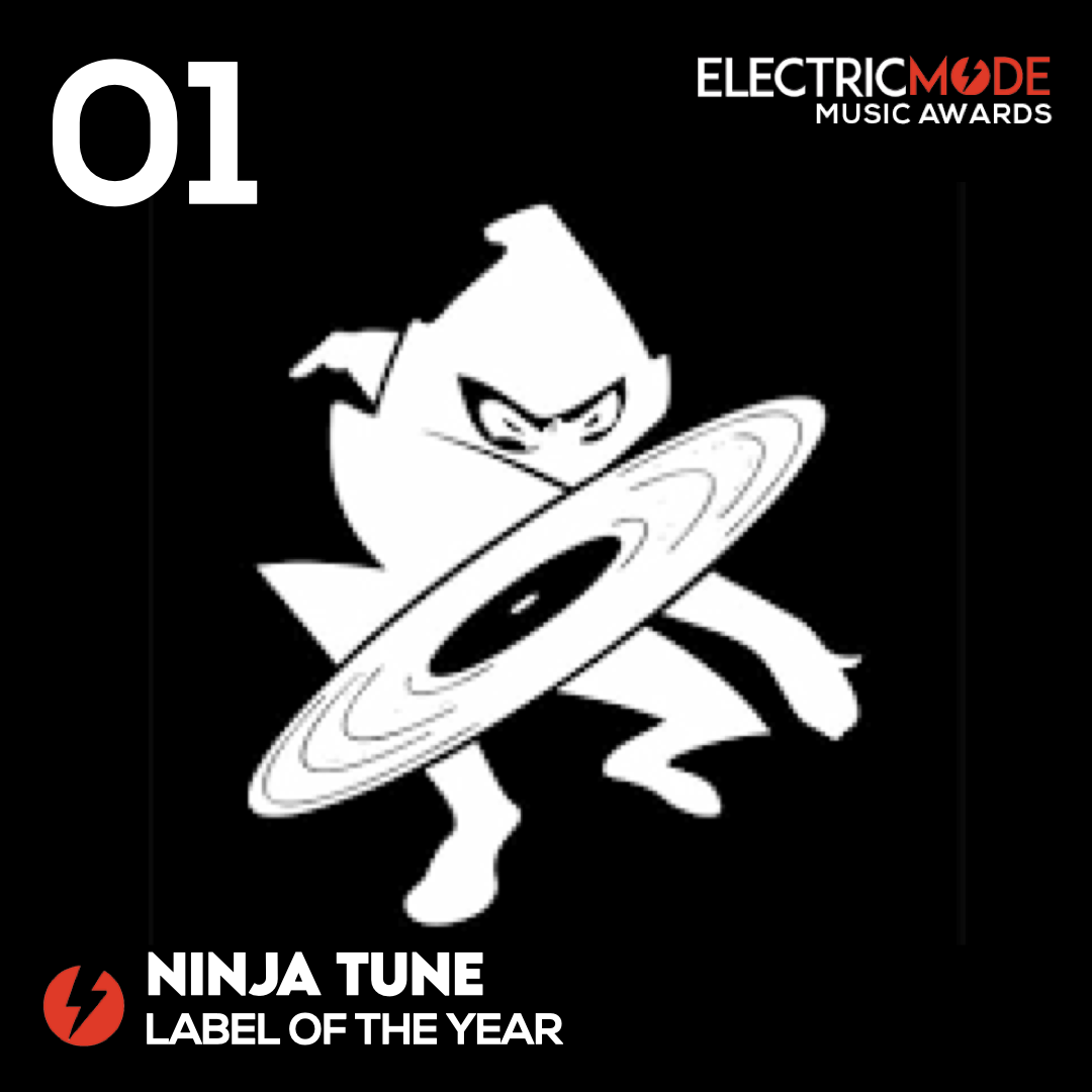 best electronic music labels, 2021, electric mode music awards, ninja tunes