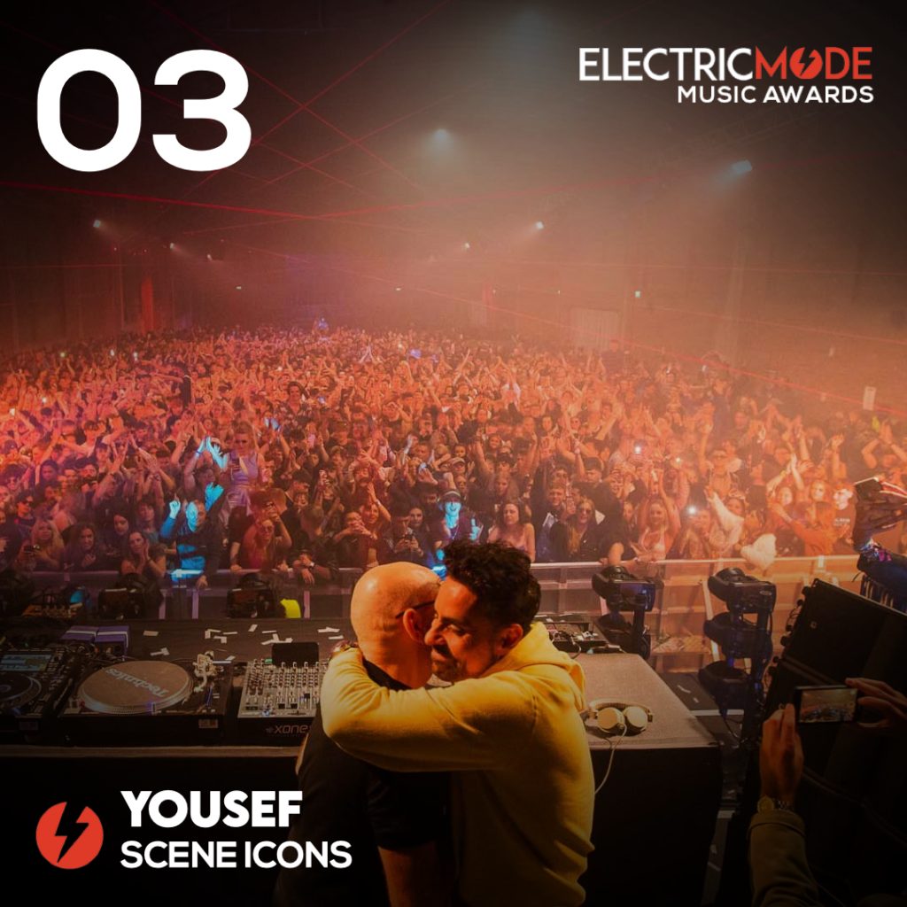 scene icons, eletronic music, electric mode, 2021, yousef, circus