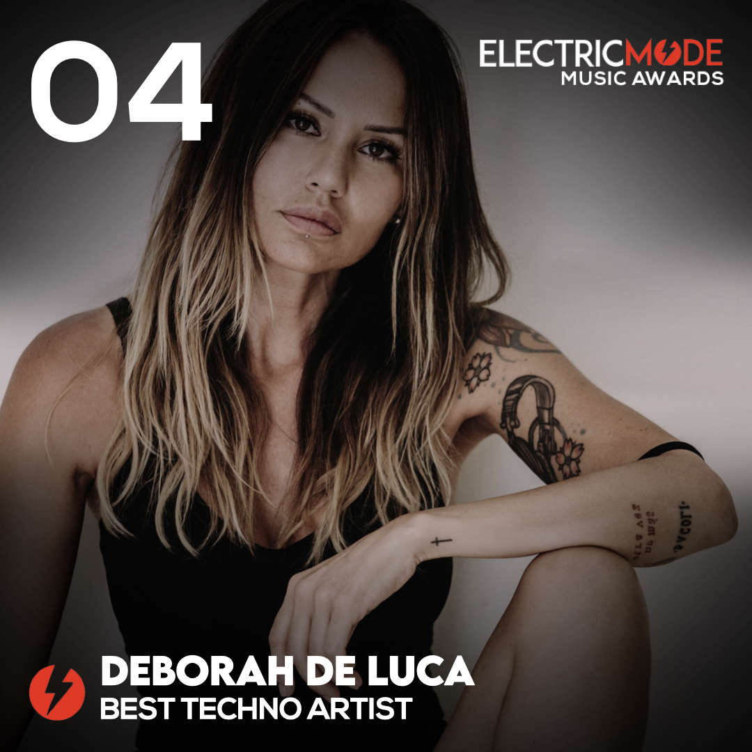 best Techno dj, electric mode, Deborah De Luca 2022
