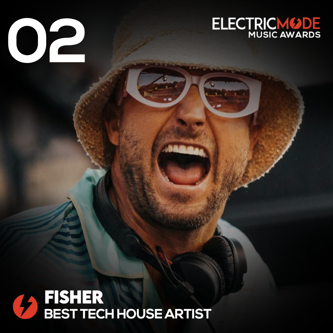best Tech House dj, electric mode, Fisher 2022