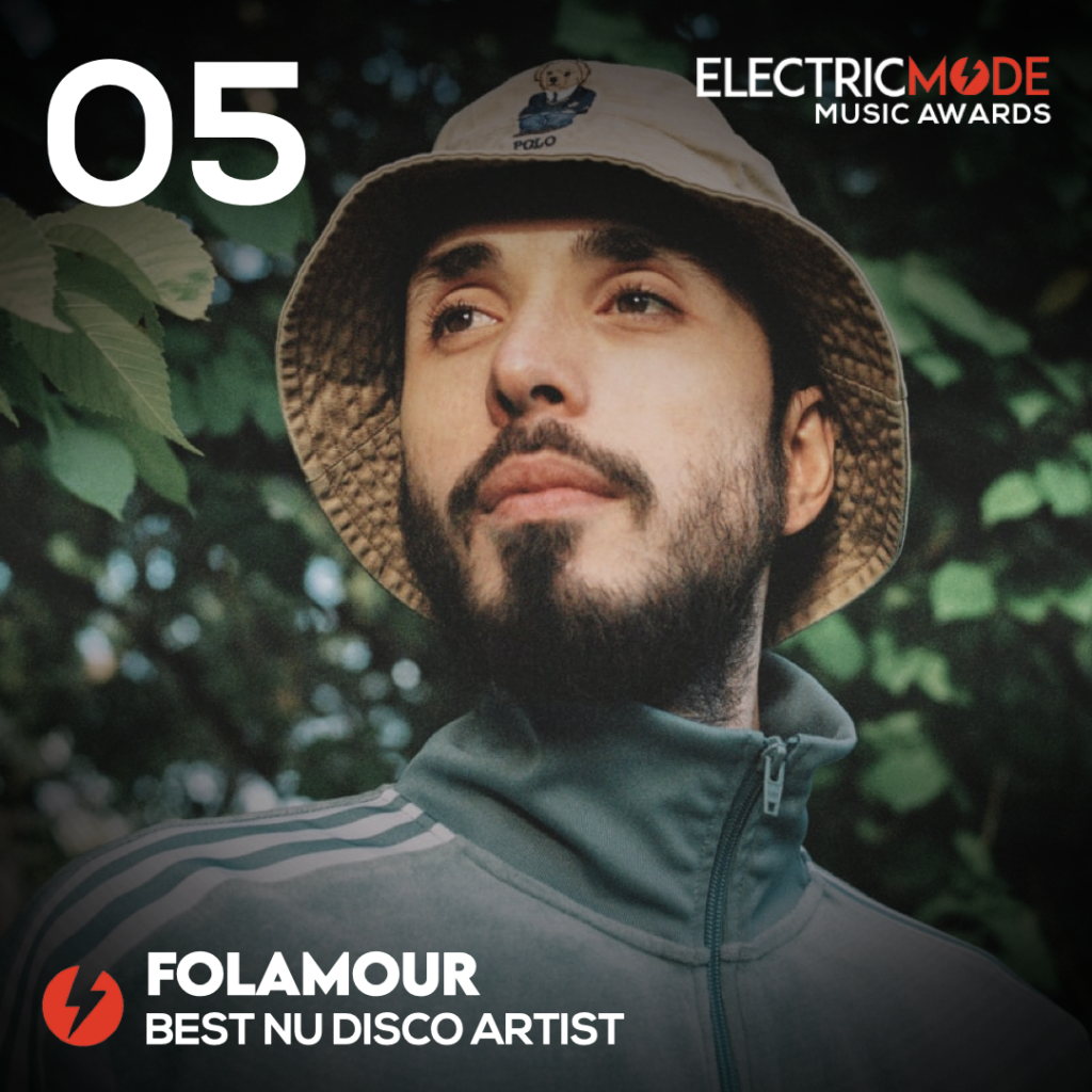 best Nu Disco dj, electric mode, Folamour 2022