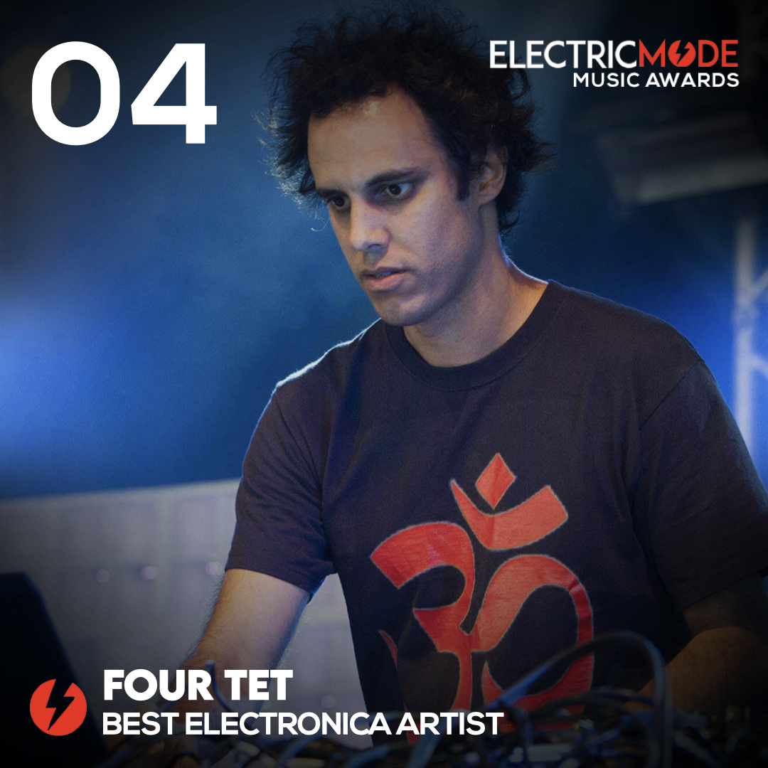 best Electronica dj, electric mode, Four Tet 2022