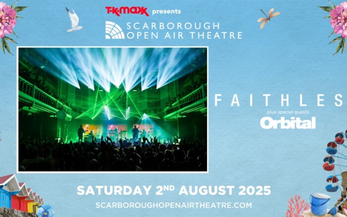 Faithless and Orbital to Deliver Sensational Night at  TK Maxx Presents Scarborough Open Air Theatre